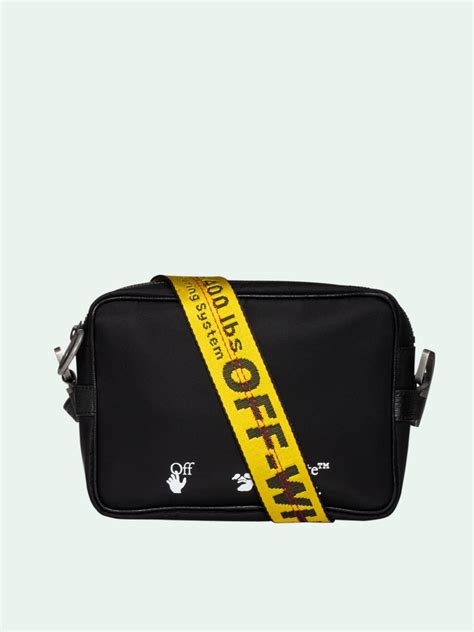 fake off white bag strap|off white leather purse.